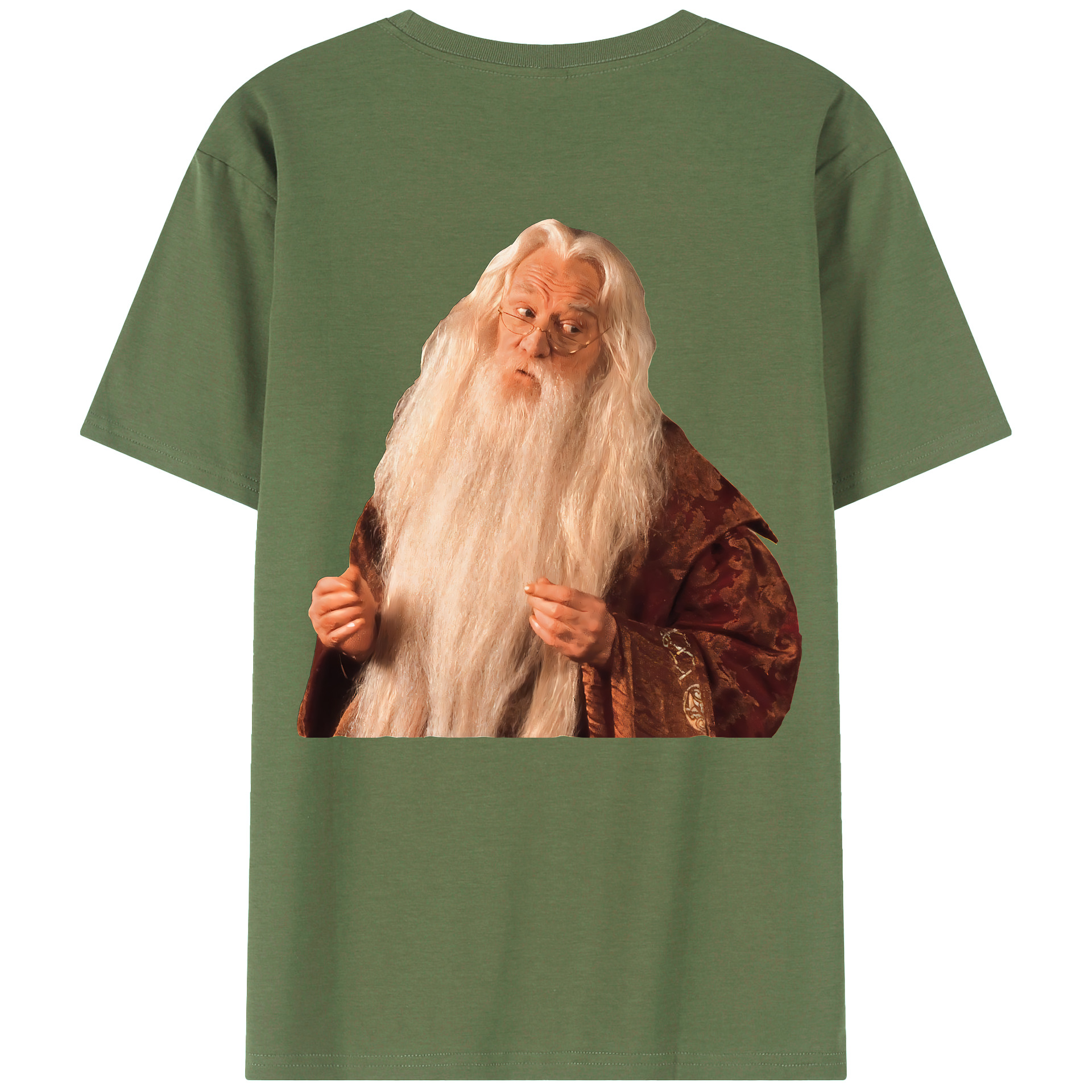 （画像用） Harry Potter ハリー・ポッターシリーズ 綿100％ メンズ半袖Tシャツ（バックプリント） 通気性